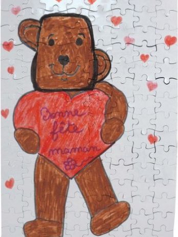 Puzzle personnalisé magnetique